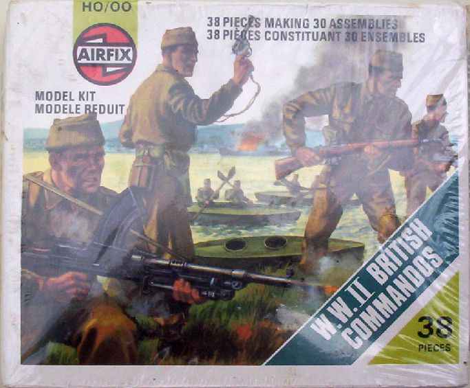 Airfix 76 WWII British Commandos