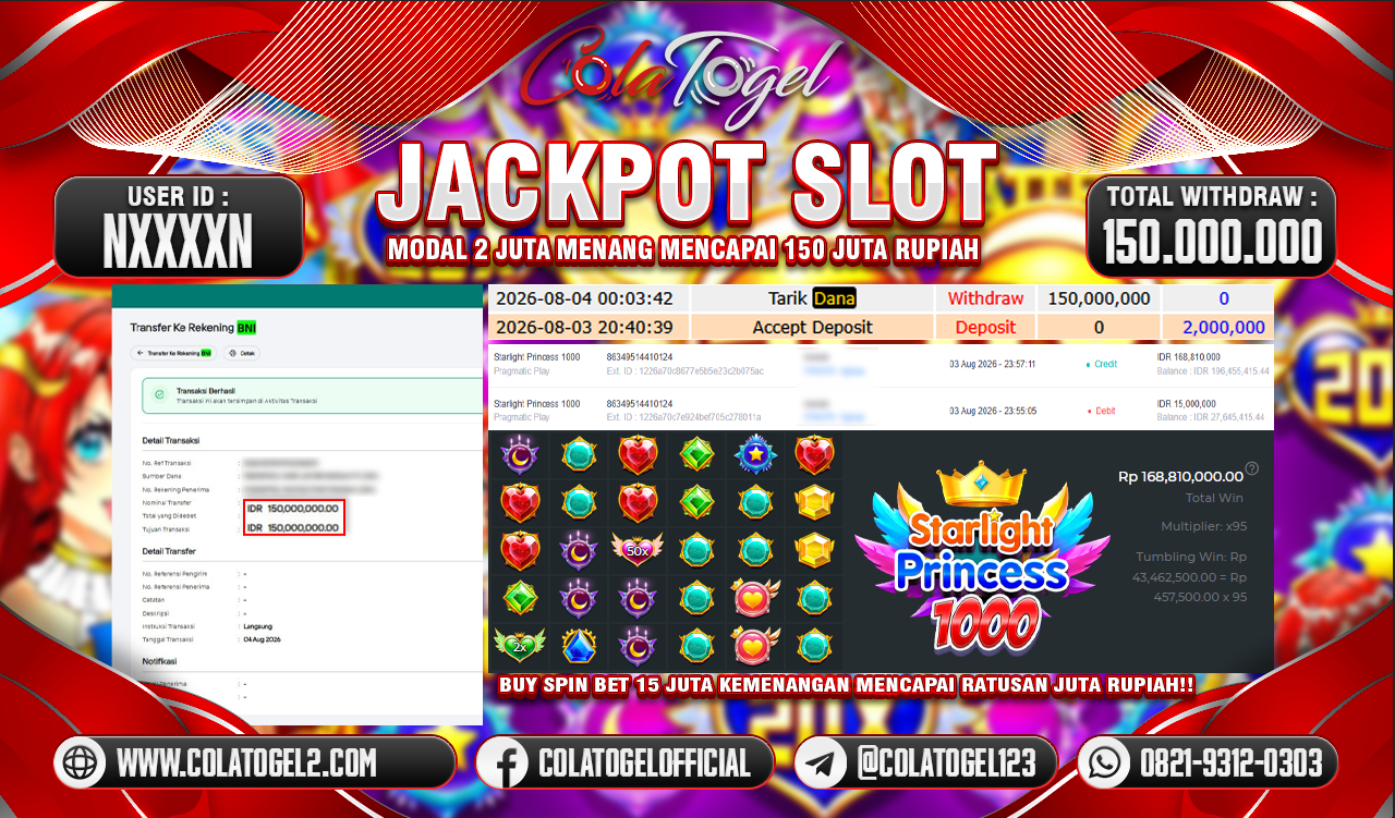 JACKPOT SLOT GACOR!!