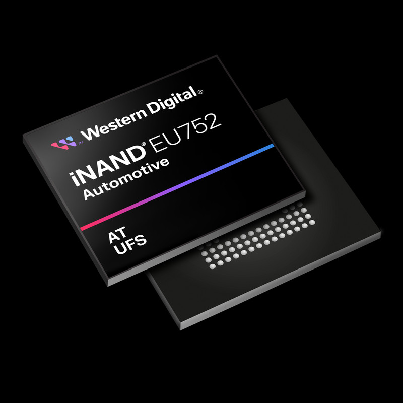 Western Digital iNAND® AT EU752 鎖定先進駕駛輔助系統（ADAS）、車用資訊娛樂系統（IVI）和其他自動駕駛系統，是最先進的汽車級儲存解決方案之一
