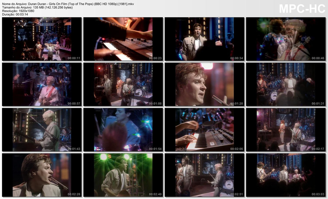 Duran Duran - Girls On Film (Top of The Pops) (BBC HD 1080p) [30.07.1981]