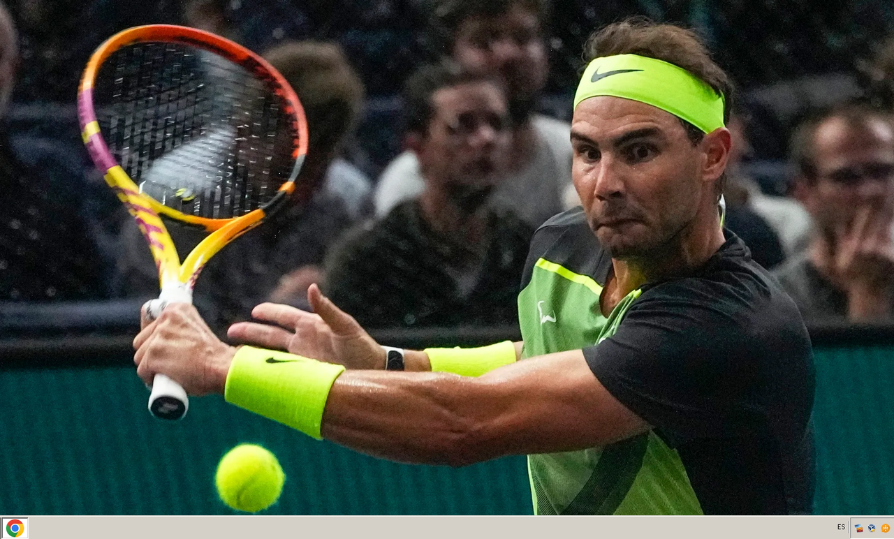 Rafael Nadal cae eliminado en la segunda ronda del Masters de París