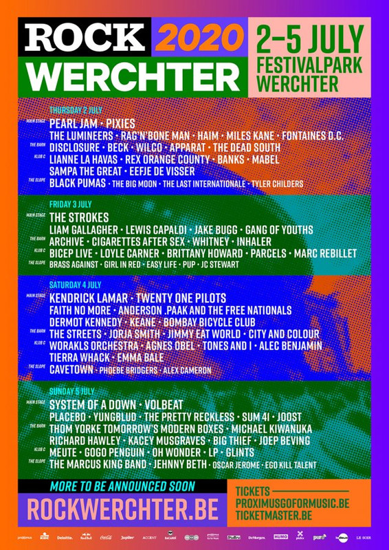 Rock Werchter festival 2020 | Line Up & News | Skiddle