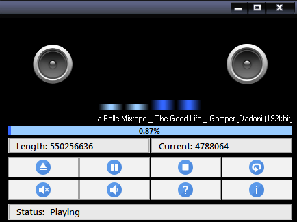 BassDLL Player Example Screen