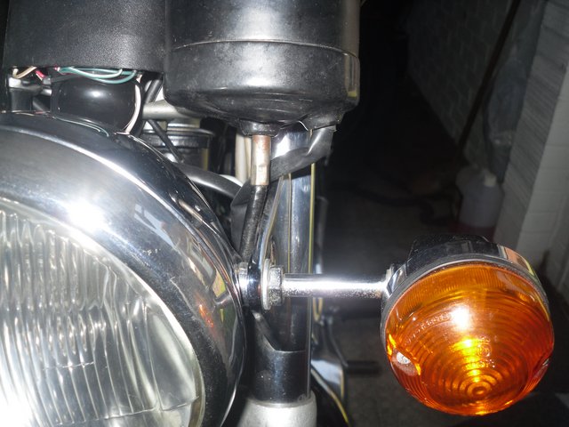 Speedo and Tach cables fouling the headlamp ears?