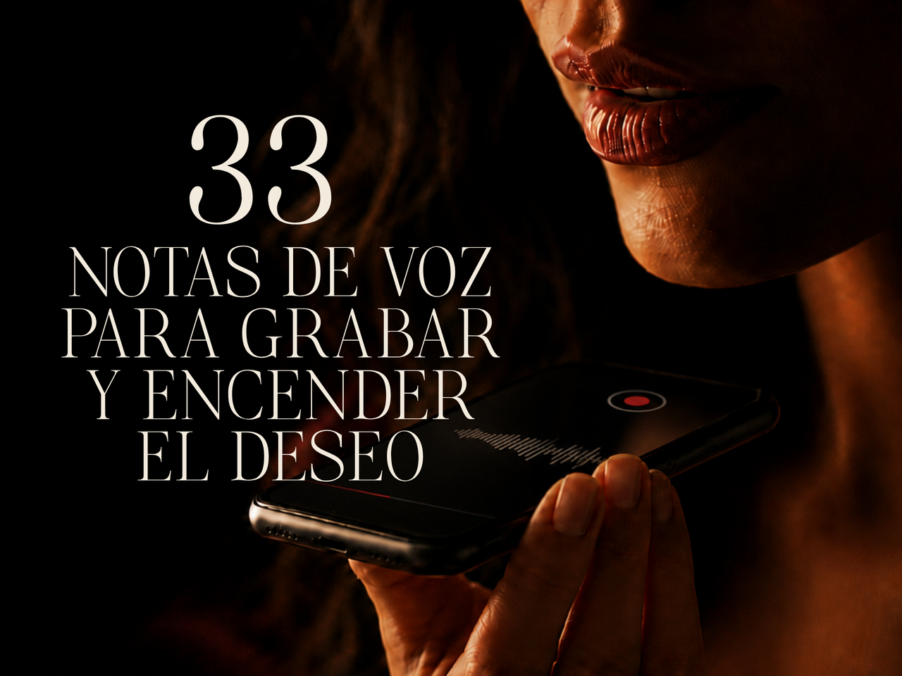 Bono 3 — 33 notas de voz para grabar