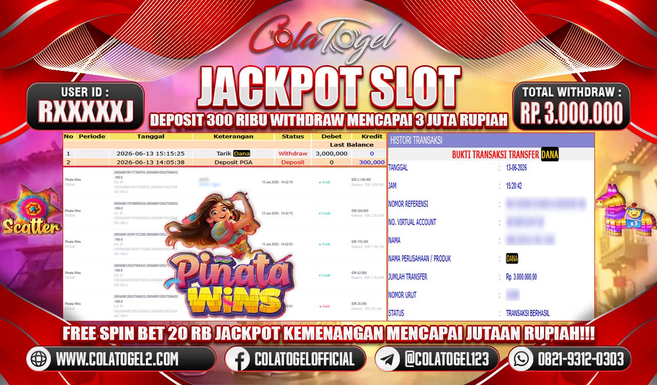 JACKPOT SLOT GACOR!!