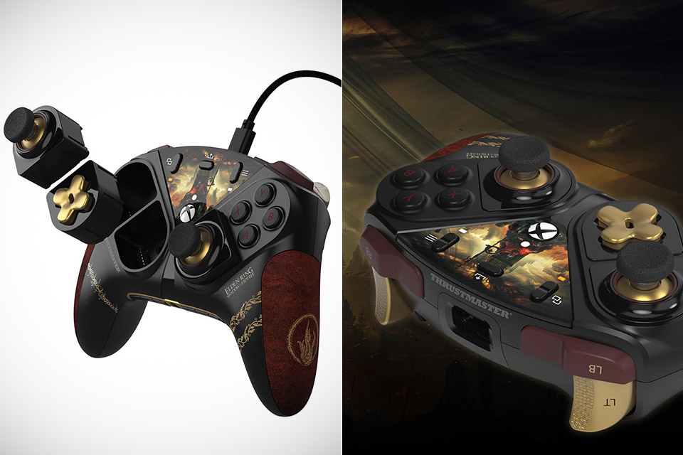 El Mando Xbox Thrustmaster eSwap X2 Elden Ring Shadow of the Erdtree de Edición Limitada tiene un Diseño Modular