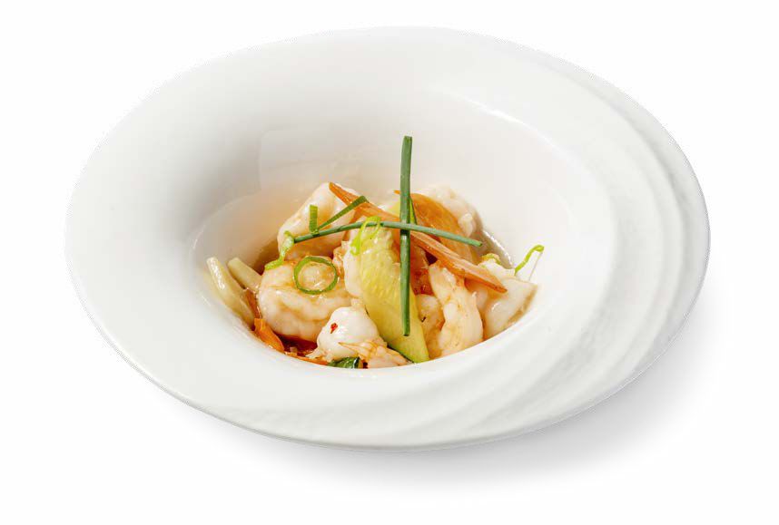 766. Gamberi verdure