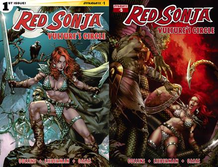 Red Sonja - Vulture's Circle #1-5 (2015) Complete