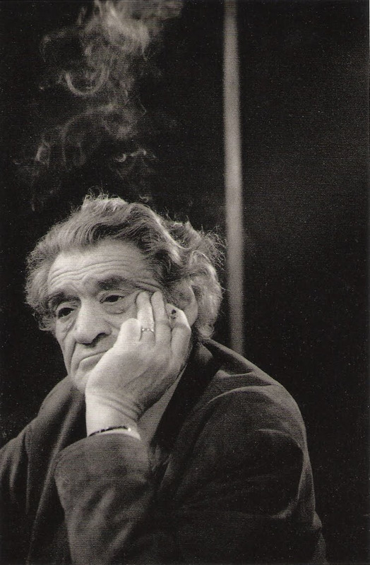 Jean Mounicq. Joseph Kessel. Bar de la Belle Ferronnière. Paris. 1970.