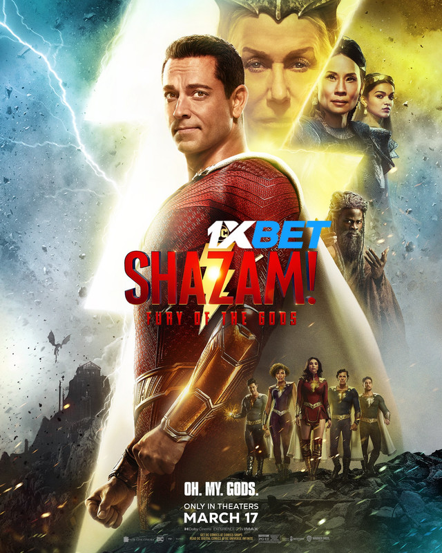 Download Shazam! Fury of the Gods 2023 CAMRip English 720p | 480p [550MB] download