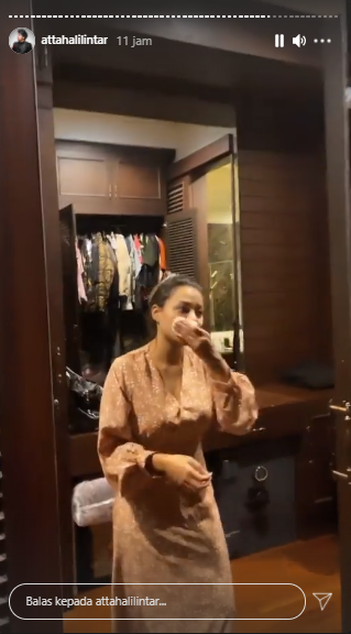 Aurel mengeluh tak ada space untuknya di lemari Atta Halilintar