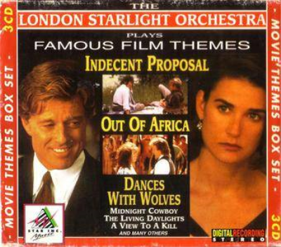 VA - The London Starlight Orchestra - Plays Famous Film Themes (3CD) (1995)