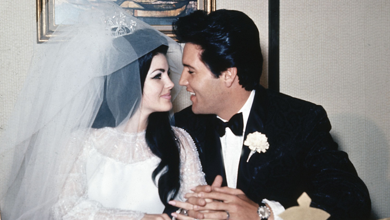 Priscilla with her ex husband Elvis