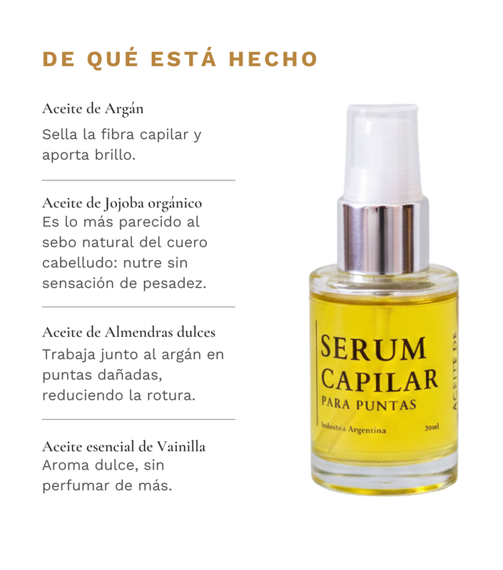 De qu&eacute; est&aacute; hecho &mdash; Serum Capilar Reparador