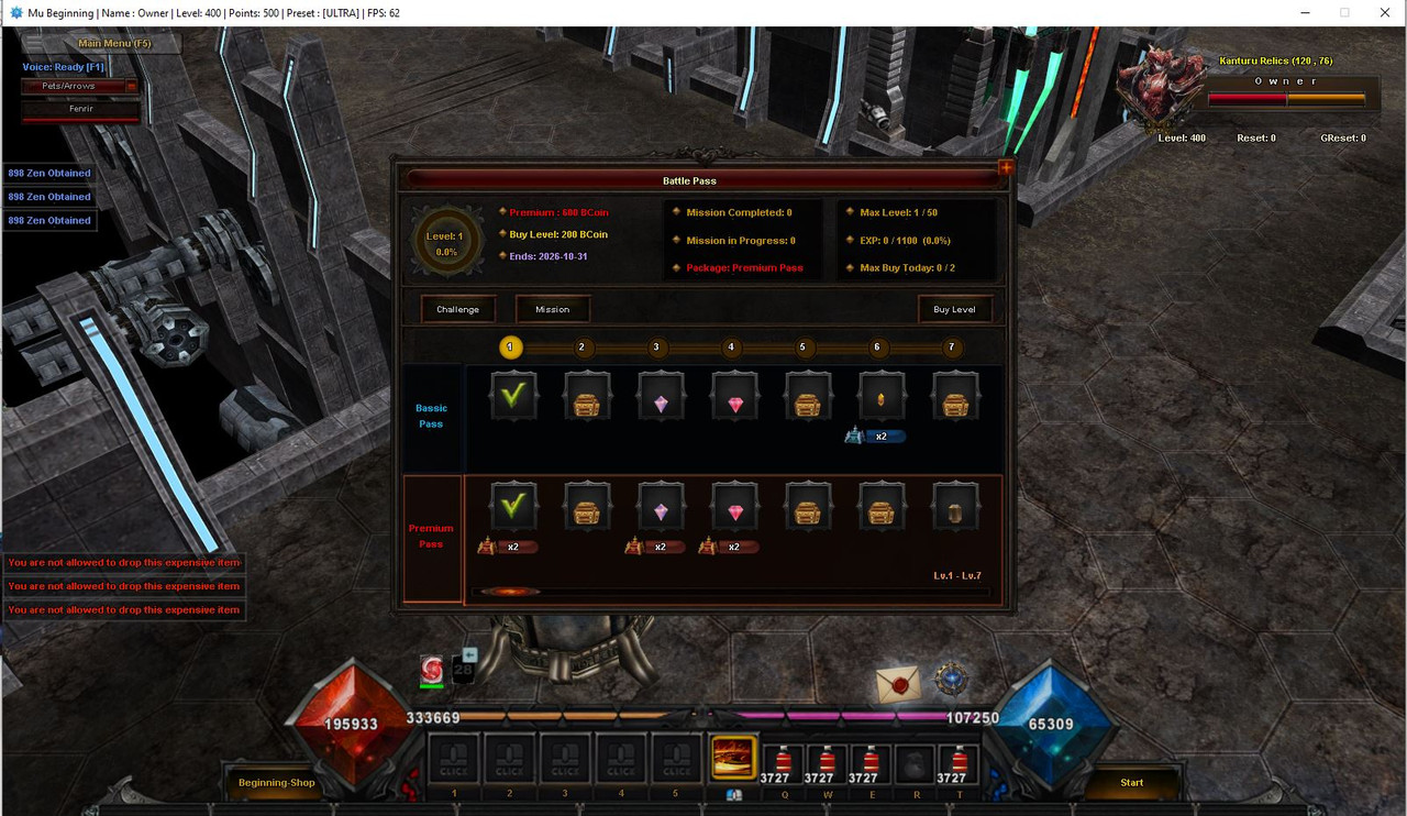 ActionMU - MU BEGINNING The Legend Begins Again GRAND OPENING 20exp - RaGEZONE Forums