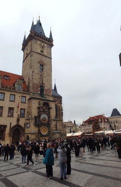 Viena - Bratislava - Praga, Navidad 2024 - Blogs de Europa Central - Reloj astronómico, Puente Carlos... Callejeando (4)