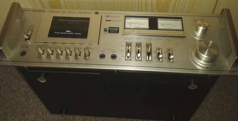 SABA CS-2000 TapeDeck Wiederbelebung