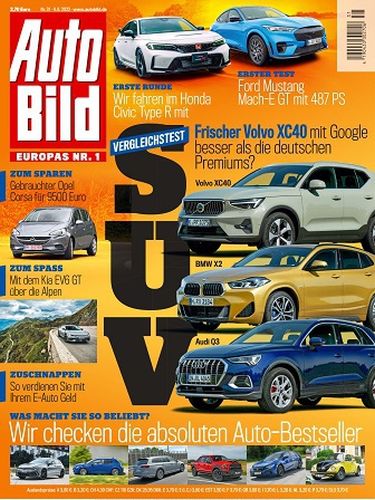 Cover: Auto Bild Magazin No 31 vom 04  August 2022