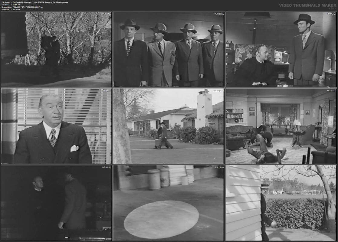 The Invisible Monster (1950) S01E01 Slaves of the Phantom.mkv