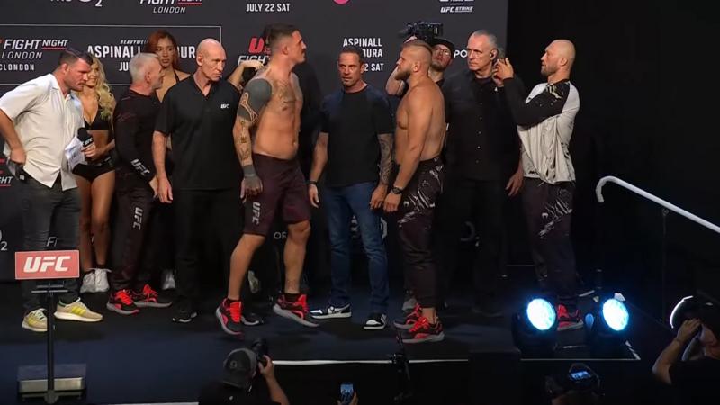 Кантар преди UFC Fight Night: Aспинал - Тибура