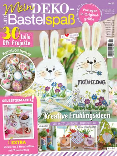 Cover: Mein Deko und Bastelspaß Magazin No 53 2024
