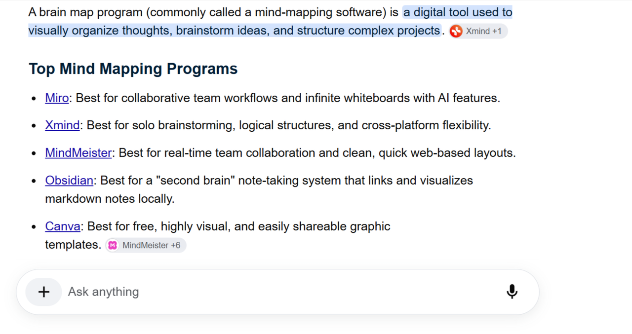 brain map program Google Search