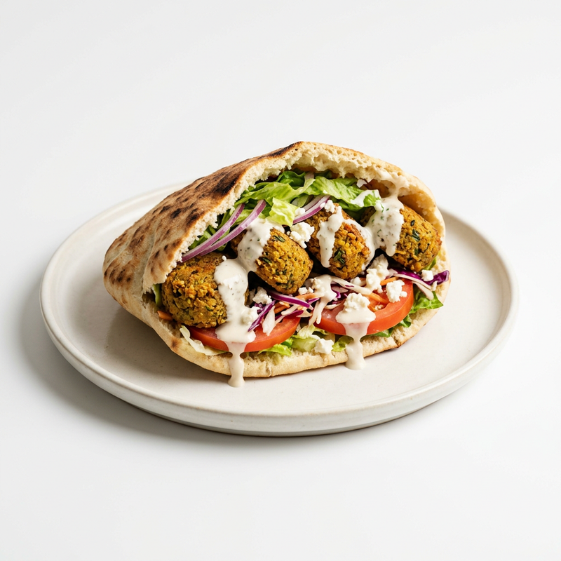 Falafel de pita
