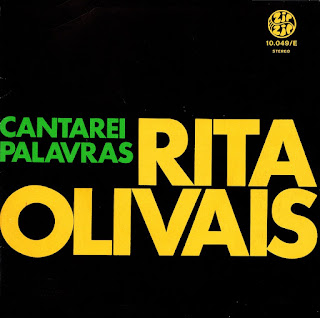 Rita Olivais – Cantarei Palavras (EP 1973 / Portugal) Front