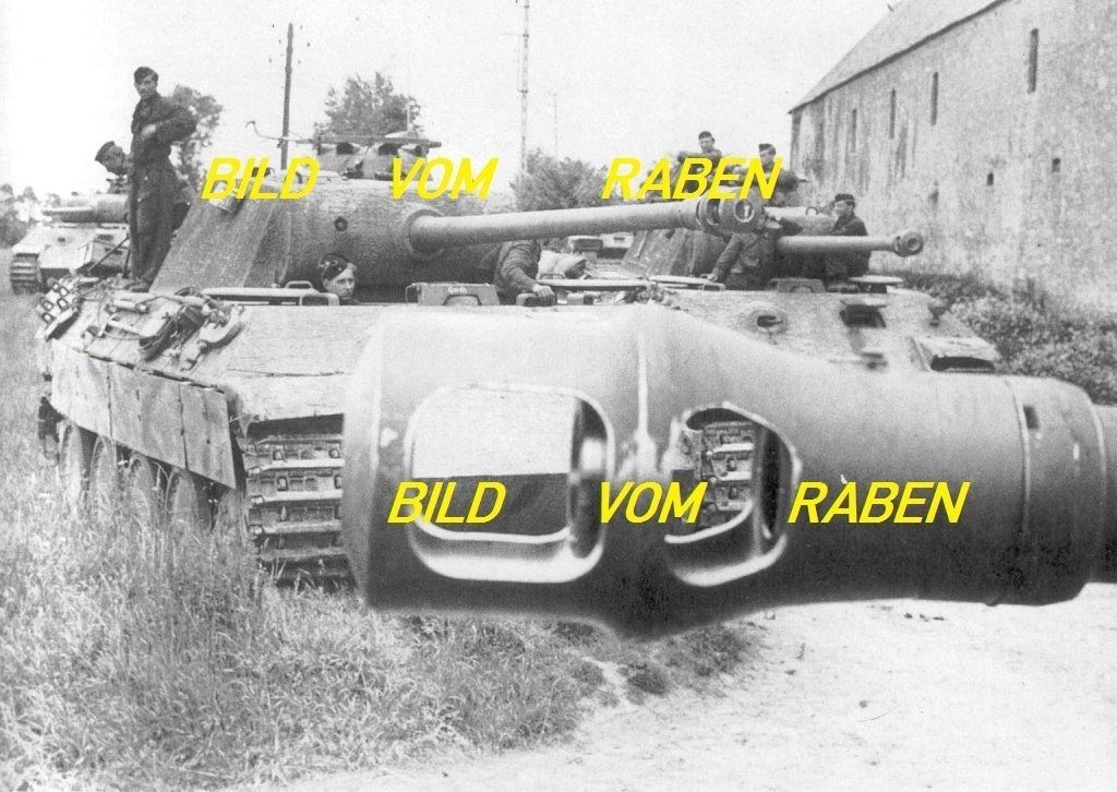 WEHRMACHT PANZER V PANTHER AUSF G IN ABWEHRKÄMPF