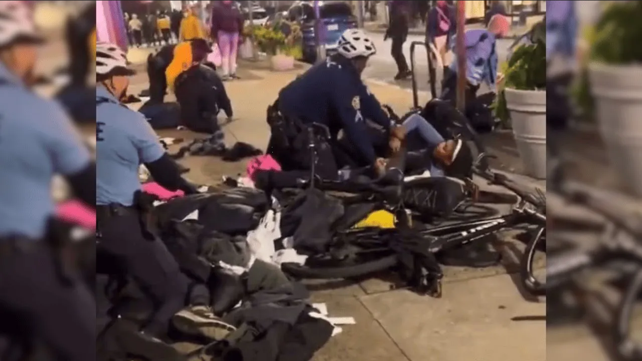 Saqueo masivo a comercios en EU; delincuentes estaban enmascarados (Video)