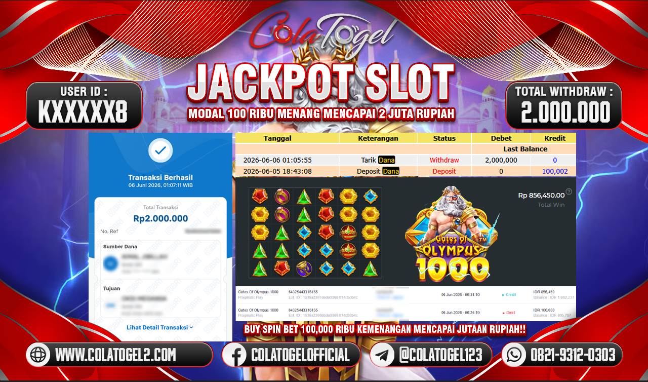 JACKPOT SLOT GACOR!!