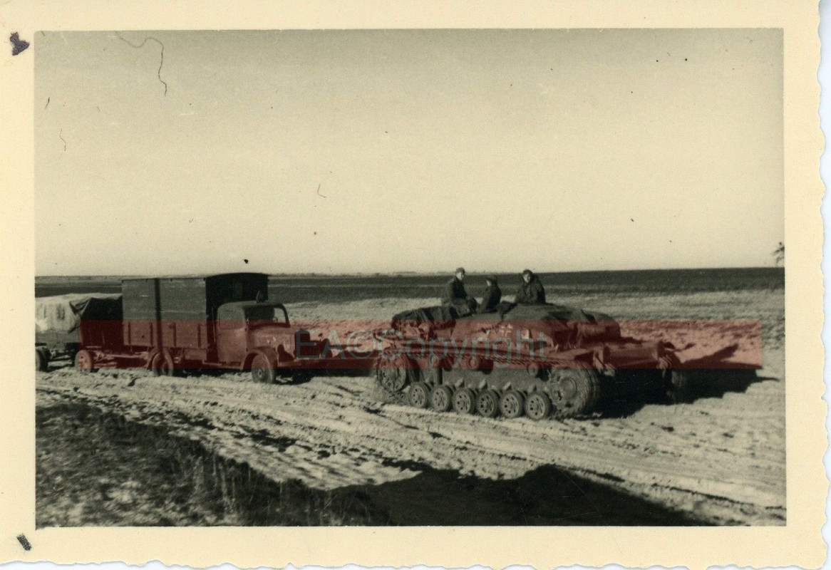 StuG Sturmgeschütz LKW Camion Truck MB 3t Anhäng