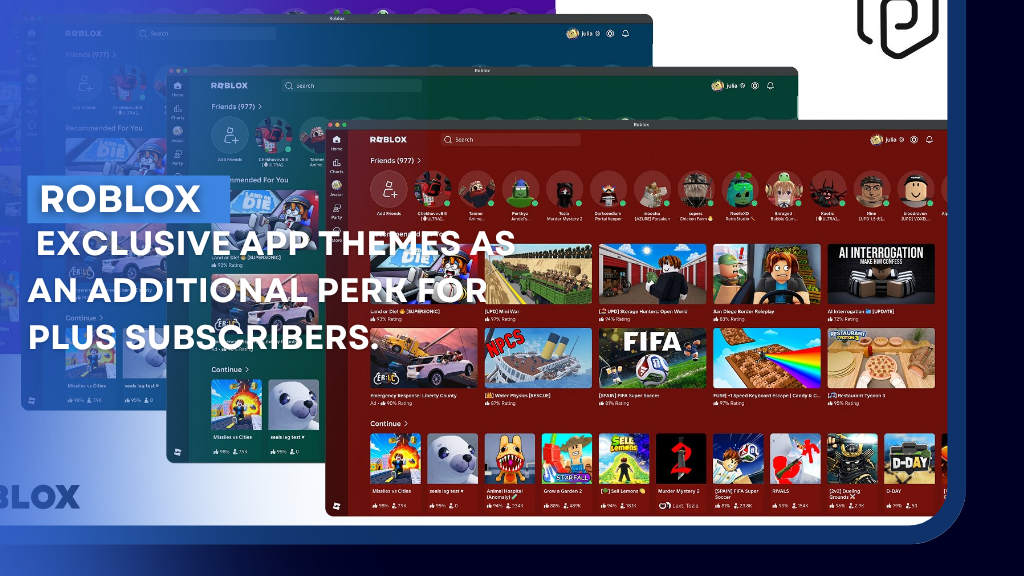 EXCLUSIVE APP THEMES FOR PLUS SUBSCRIBERS
