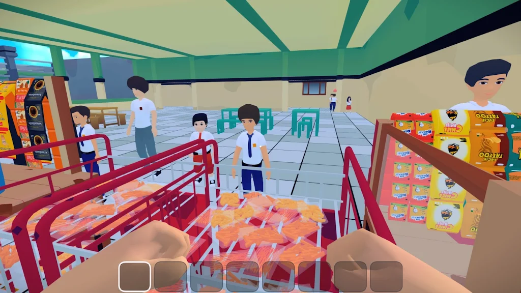Kantin Sekolah Simulator Mod Apk