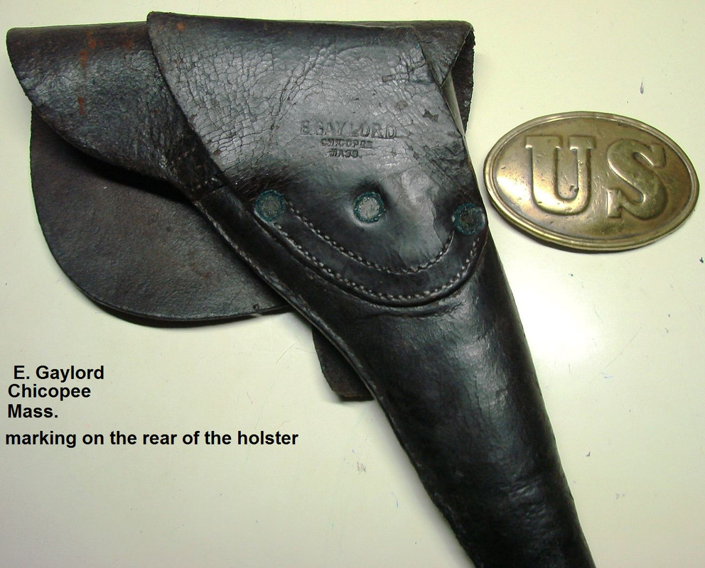 E. Gaylord manufactured  holster for the Navy caliber revolvers  - Copy