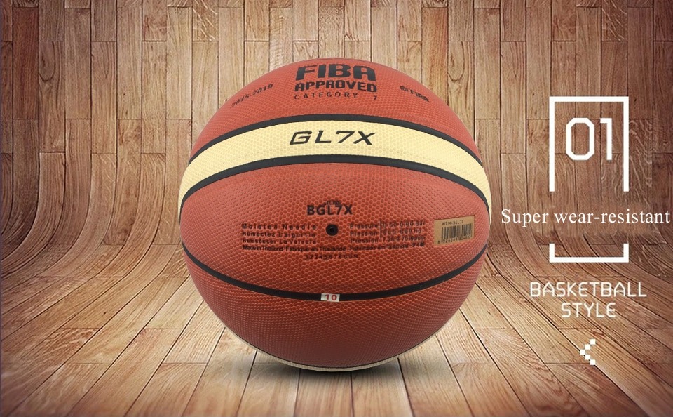 Basketball Ball GG7X High Quality FIBA Official Size 7 Indoor
