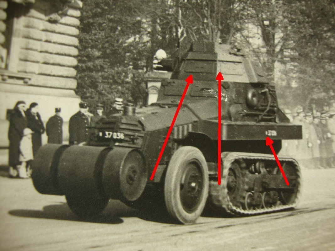 Foto, Frankreich 1940, Panzer, AMC P 16 modèle 2