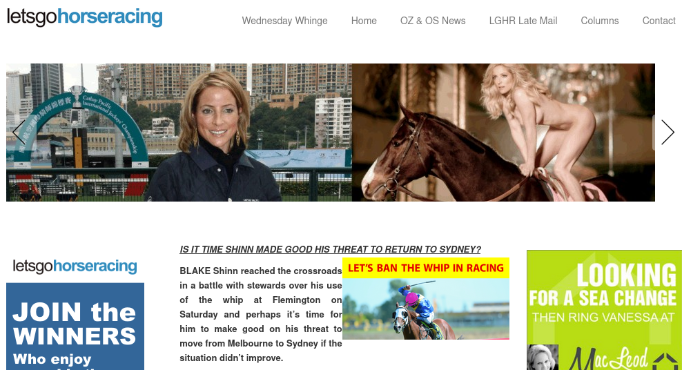 Australia's Whip Rules Thoroughbred Horse Racing and Breeding Forums