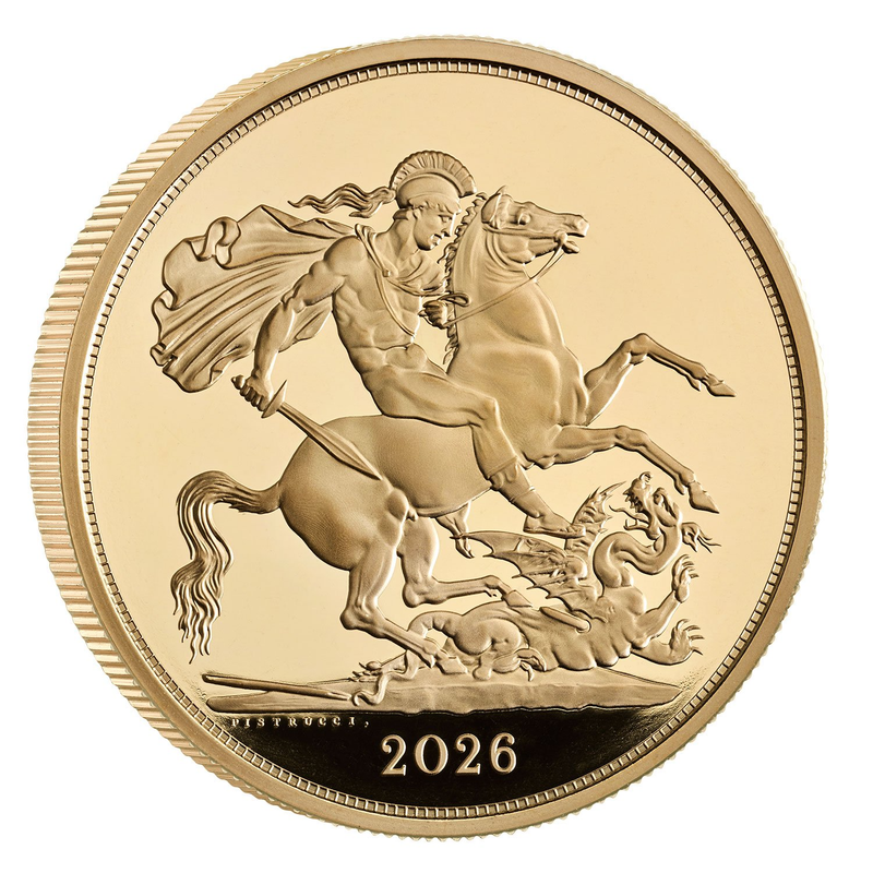 2026 Proof Shield Five Sovereign Reverse