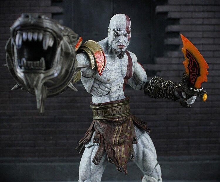 GOD OF WAR III Kratos フィギュア New Authentic God of War 3 Kratos 1/10 Action Figure 7