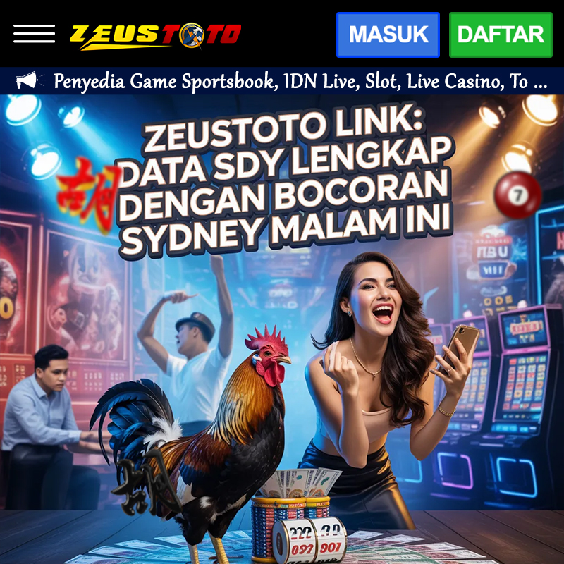 ZEUSTOTO LINK: Data SDY Lengkap dengan Bocoran Sydney Malam Ini image 1