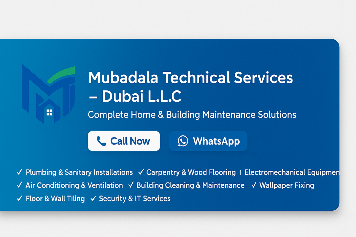 Mubadala Technical Services – Promotional Banner