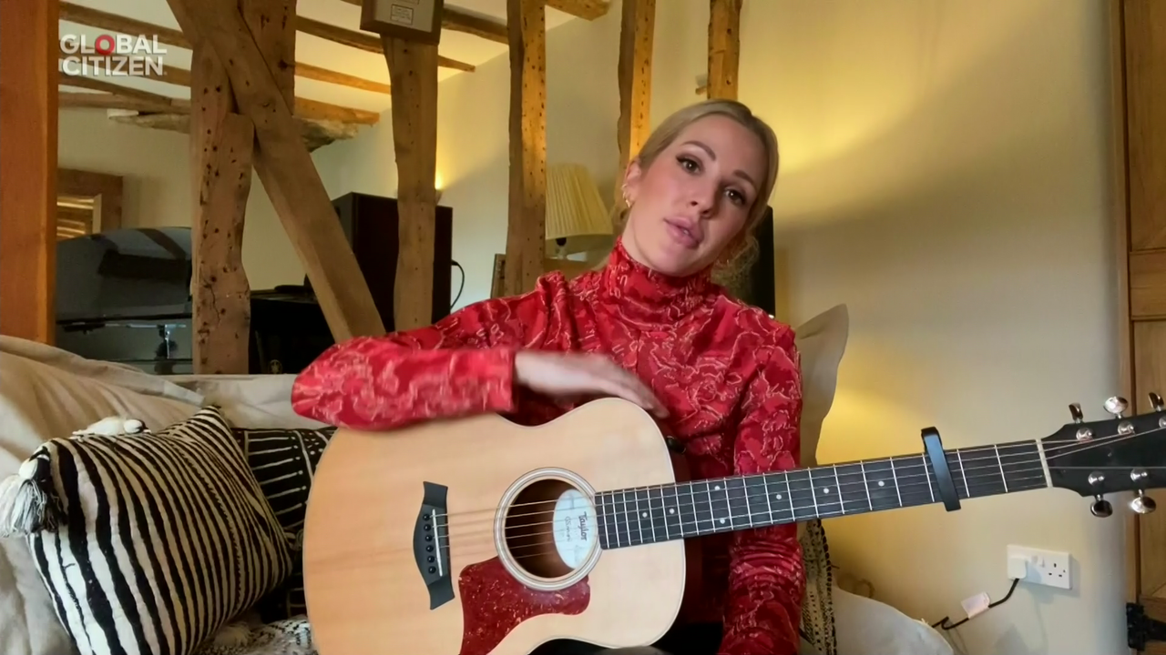 Ellie Goulding - Love Me Like You Do & Burn,One World Together At Home 2020,18 apr[(008627)2020-04-1