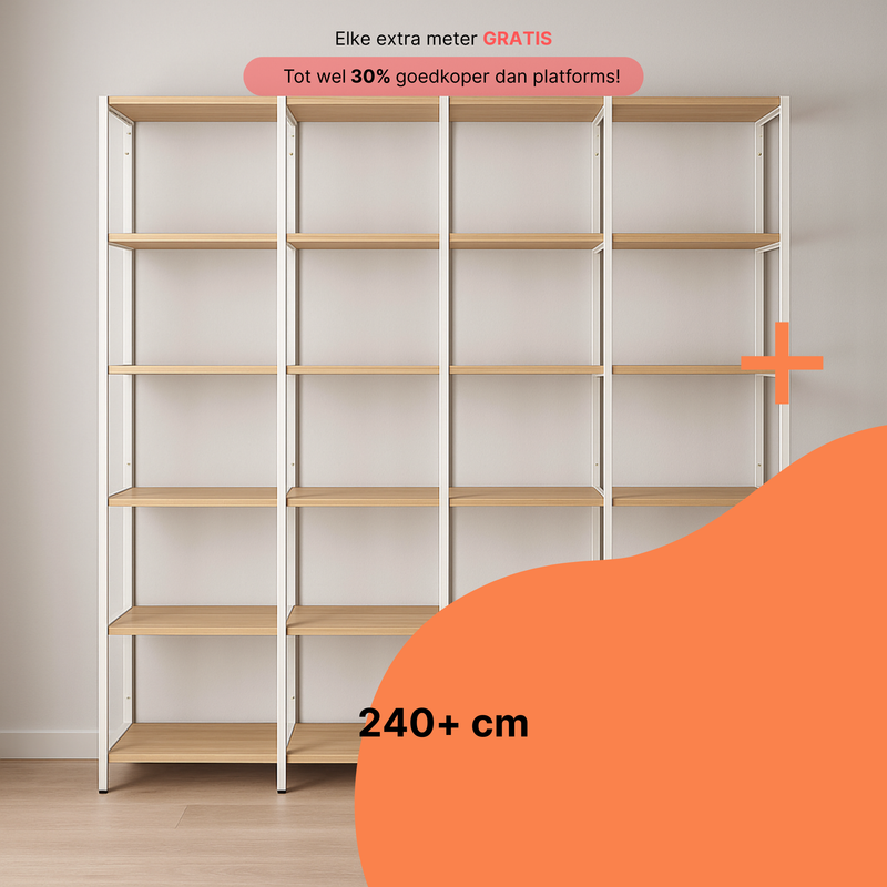 IKEA PAX kast — 2 elementen, inclusief kastinzetten en deuren, professioneel gemonteerd
