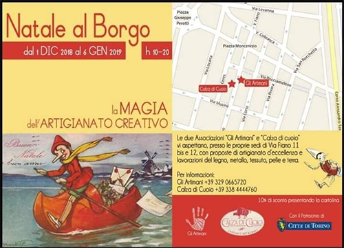 Natale al Borgo. Locandina 
Dicembre 2018