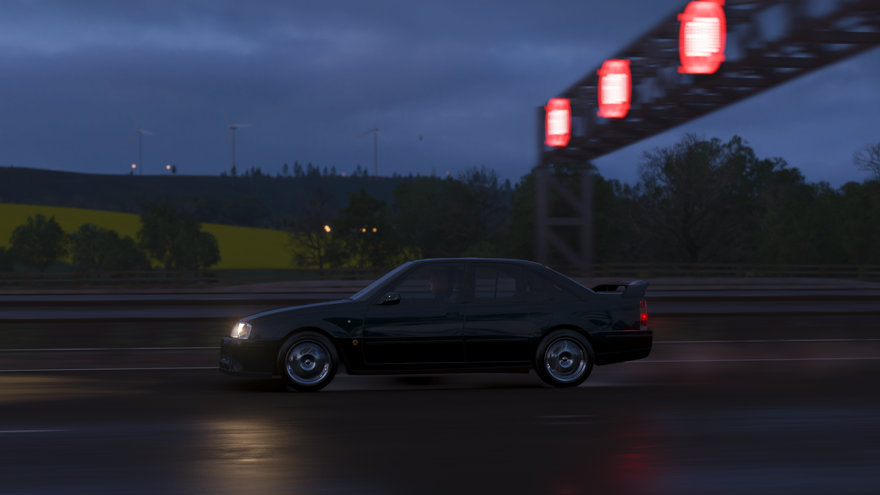 Opel Lotus Omega highway