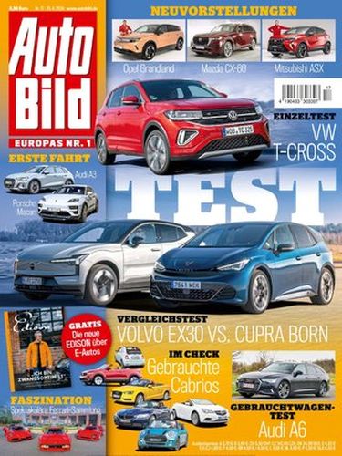 Cover: Auto Bild Magazin No 17 vom 25  April 2024