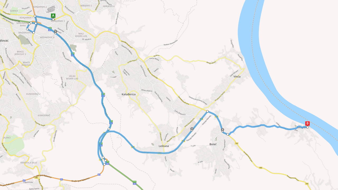 304 Konjarnik - Leštane - Ritopek