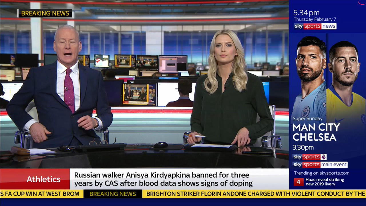 07 February - 17.00.00 - Sky Sports News At 5. A comprehensive r
